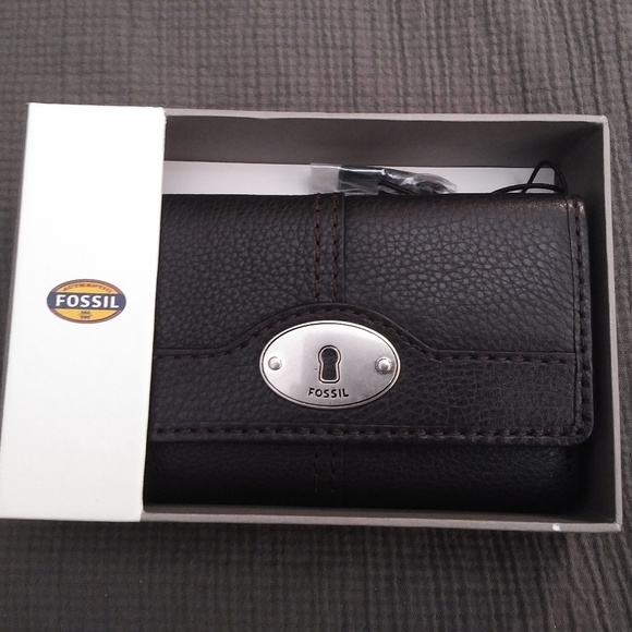 **SOLD** Fossil Marlow Leather Wallet - Picture 7 of 8